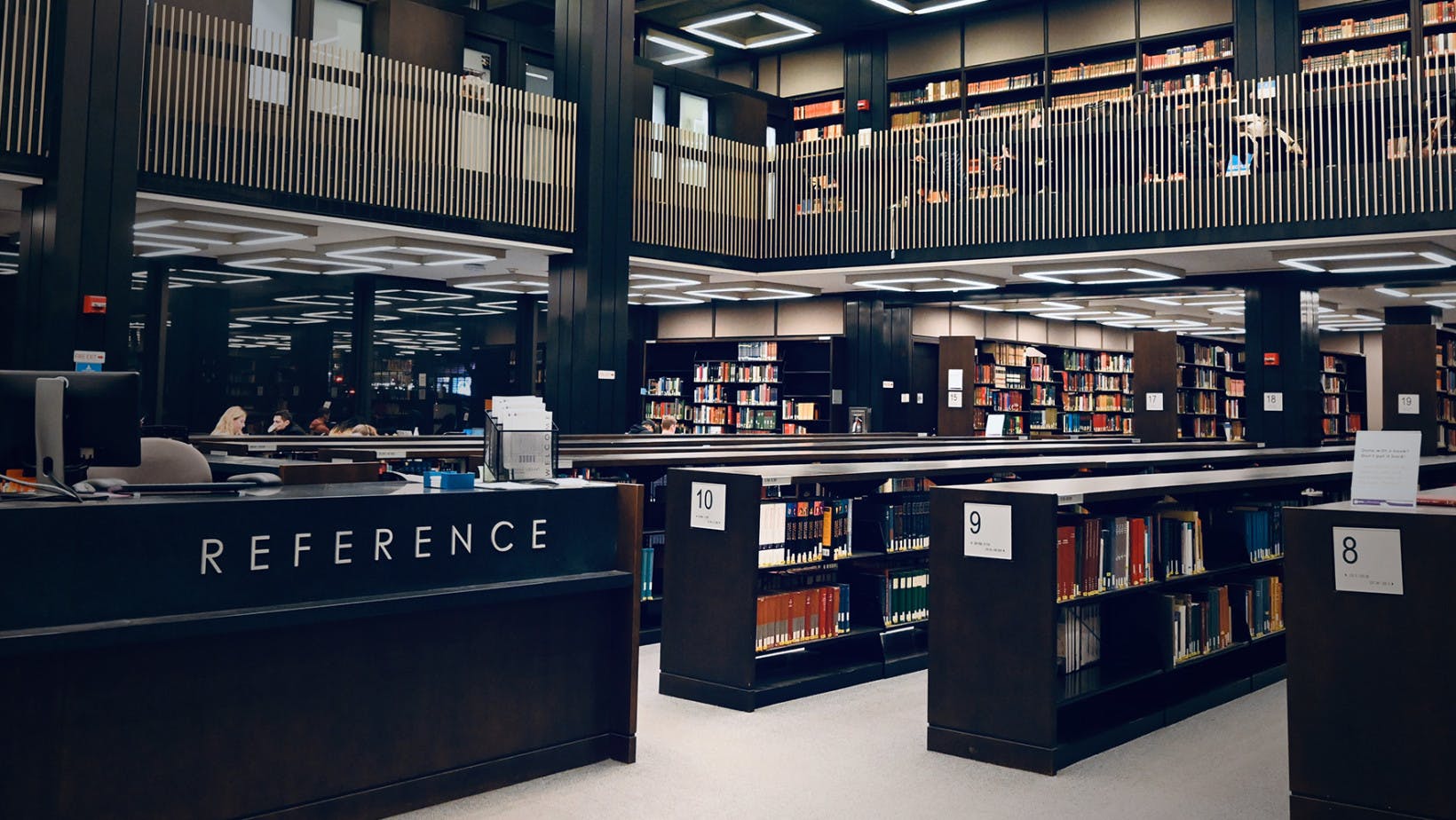 Library where you can research How To Get A Job while in College 