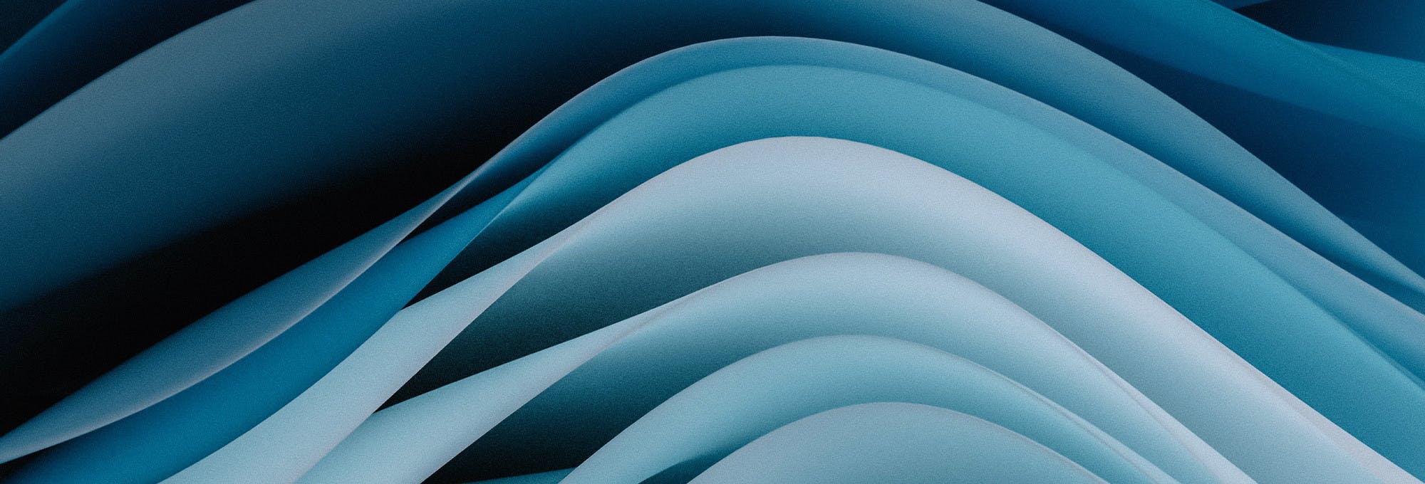 blue paper waves 